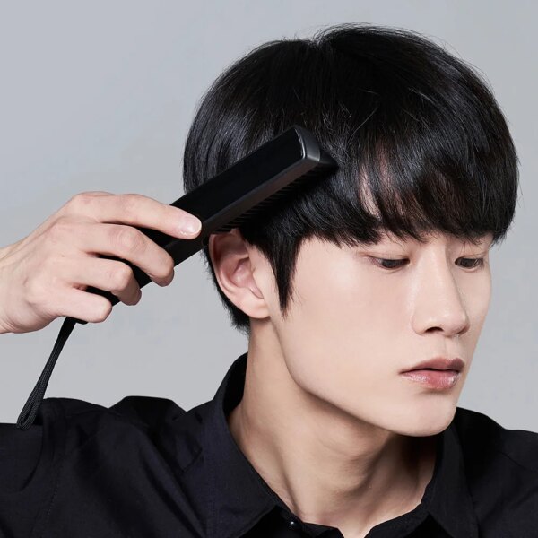 Hair straightener Mini wireless root volume comb ancient man's hair straightener comb iron - Image 2