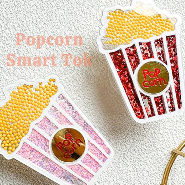 [Big hand discount] Popcorn Smart Tock value Daewoo Jung Temple couple item Finger Talk Mobile Phone accessories Pink - Image 2