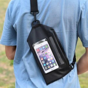 IPX8 grade premium waterproof cross bag waterproof mobile phone case swimming waterproof bag, universal underwater phone protecter Pau, for iPhone 12 pro Xs Max XR X