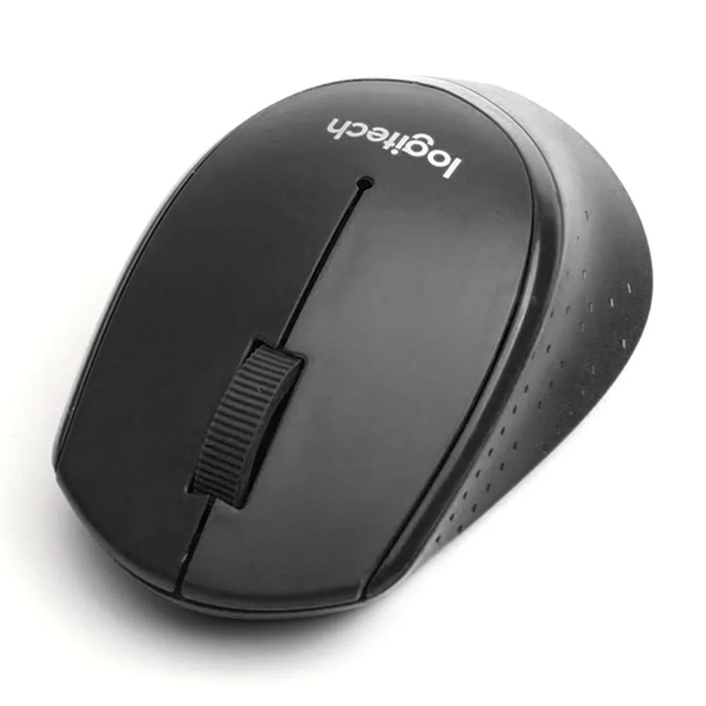 New Original Logitech M330 Mouse 2.4G 1000DPI Wireless Mouse Silent Office Computer Mice with USB Nano Receiver Use AA Batteries