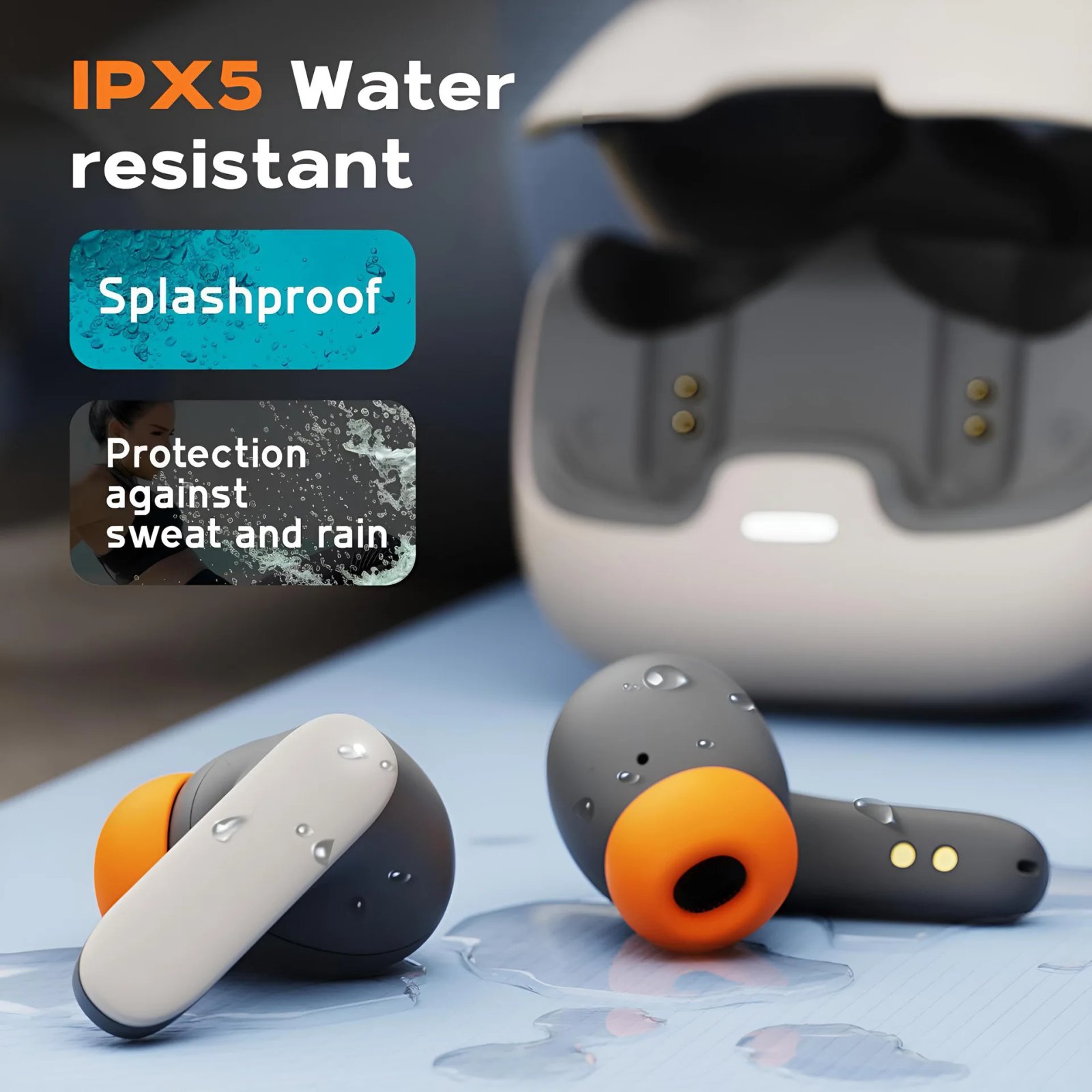 Wireless Bluetooth 5.3 Skin Type Surface Earphones Dual Mic ENC Noise Reduction In Ear Low Delay Earbuds True Wireless Stereo Wireless Bluetooth 5.3 Skin Type Surface Earphones Dual Mic ENC Noise Reduction In Ear Low Delay Earbuds True Wireless Stereo