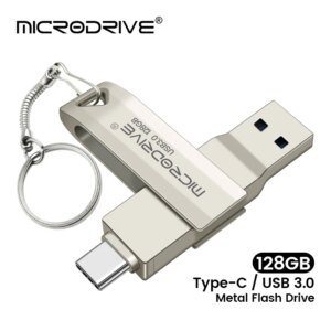 2 in 1 Usb 3.0 OTG USB-C Flash Pen Drive Metal Memory Stick flash Disk 64GB 128GB 256G USB3.0 Dual C Pendrive