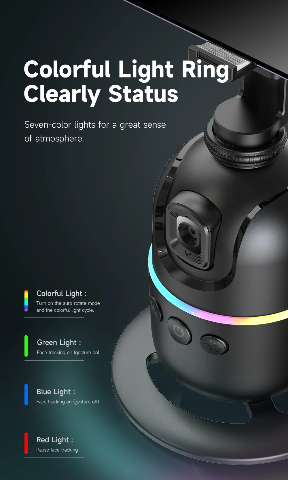 AI P03 Smart Gimbal 360° Auto Face Tracking Gimbal All-in-one Rotation For Smartphone video Vlog Stabilizer Tripod Phone Holder AI P03 Smart Gimbal 360° Auto Face Tracking Gimbal All-in-one Rotation For Smartphone video Vlog Stabilizer Tripod Phone Holder