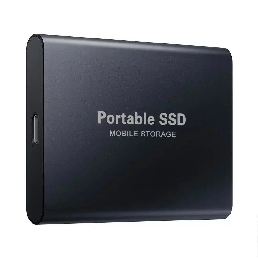 Portable SSD 1TB/2TB External Solid State Drive USB 3.0/Type-C Hard Disk High-Speed Storage Device For Laptops/Desktop/Mac/Phone