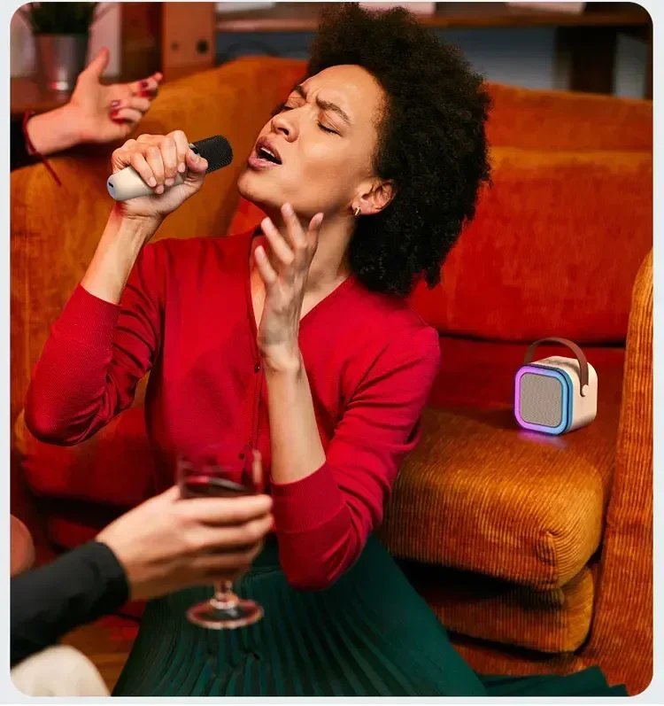 Professional Wireless Microphones Bluetooth Speaker for Gaming KTV Koraoke Live iPhone Samsung Laptop Noise Reduction Microphone Professional Wireless Microphones Bluetooth Speaker for Gaming KTV Koraoke Live iPhone Samsung Laptop Noise Reduction Microphone