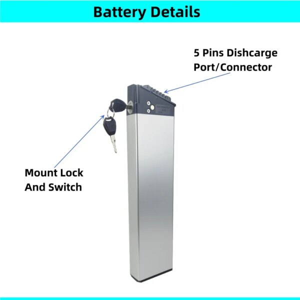 Folding Ebike Battery 48v 10Ah 10.4Ah 12Ah 13Ah 14Ah 36V 10Ah 12.5Ah 13Ah for XP 1.0 2.0 3.0 Ado A20F XE Mate City Foldable Bike - Image 5