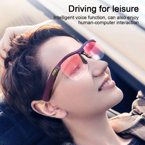 Lenovo MG10 Smart Music Sunglasses with Headphones HIFI Sound Quality Headphone Wireless BT 5.0  Driving Glasses Hands-free Call - Image 4