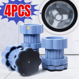 Universal Adjustable Height Washing Machine Foot Pads Anti Vibration Refrigerator Base Fixed Non-Slip Pad Support Stands