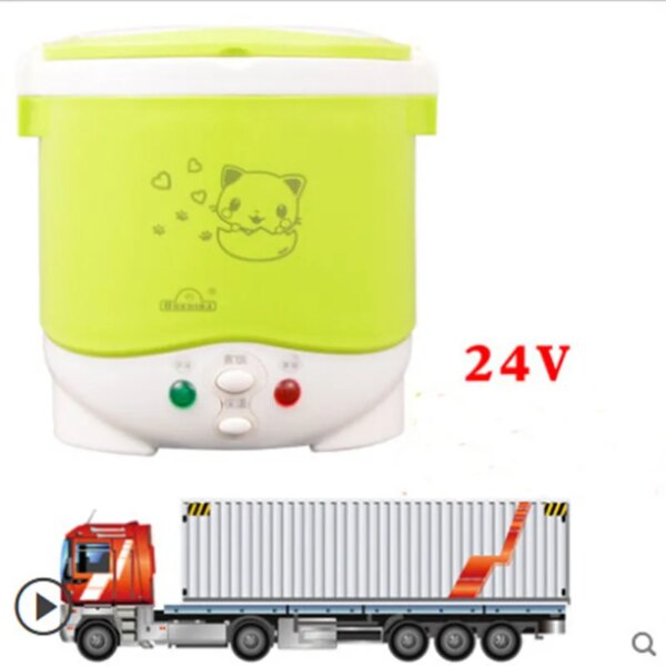 1L Electric Mini Rice Cooker MultiCookers Portable Rice Cooker Used In House 220V Or Car 12V Truck 24V Multicookings - Image 4