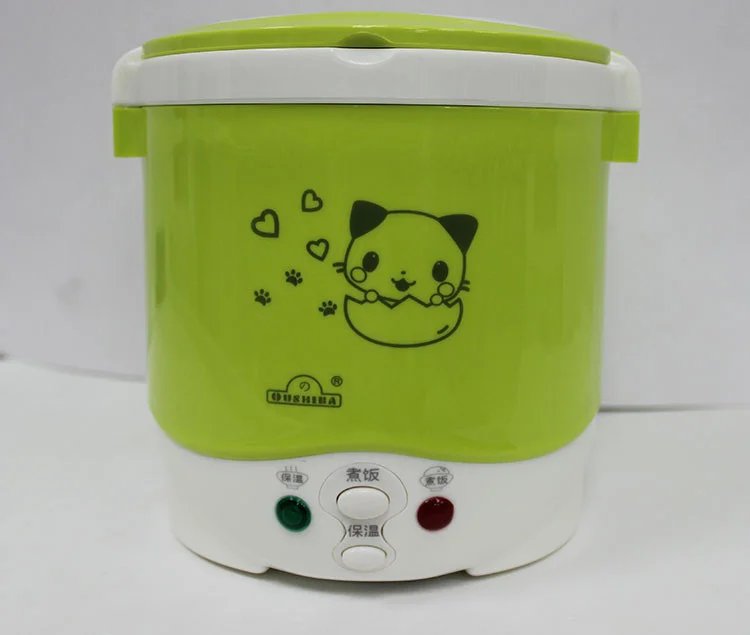 1L Electric Mini Rice Cooker MultiCookers Portable Rice Cooker Used In House 220V Or Car 12V Truck 24V Multicookings