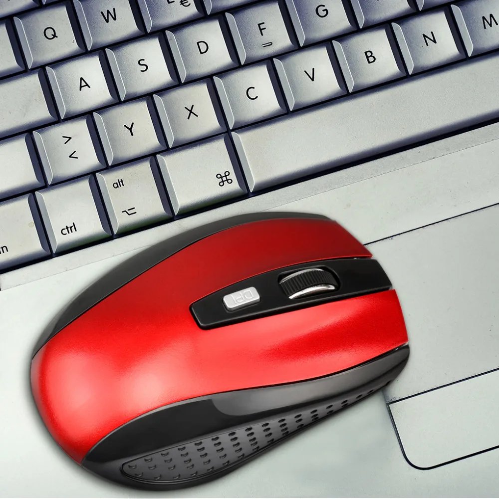 2.4GHz Wireless Mouse Adjustable  DPI Mouse 6 Buttons Optical Gaming Mouse Gamer Wireless Mice with USB Receiver for Computer PC