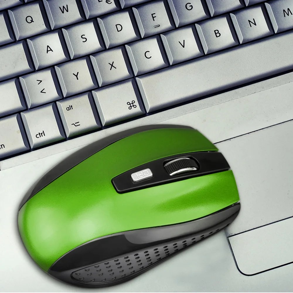 2.4GHz Wireless Mouse Adjustable  DPI Mouse 6 Buttons Optical Gaming Mouse Gamer Wireless Mice with USB Receiver for Computer PC