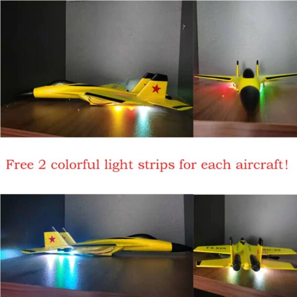 FX-620 SU-35 RC Remote Control Airplane 2.4G Remote Control Fighter Hobby Plane Glider Airplane EPP Foam Toys RC Plane Kids Gift - Image 2
