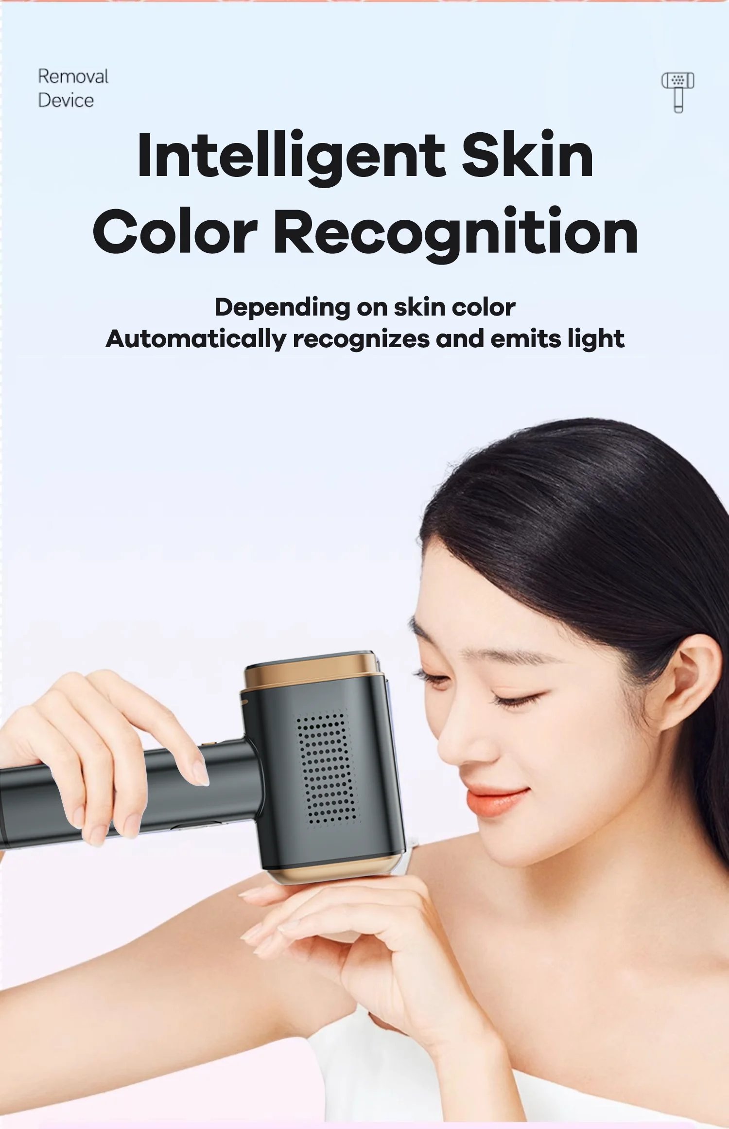 Laser Hair Removal Device for Women and Men,Hair Remover with Long-Lasting in Hair Reduction for Body&Face,Bikini and Legs