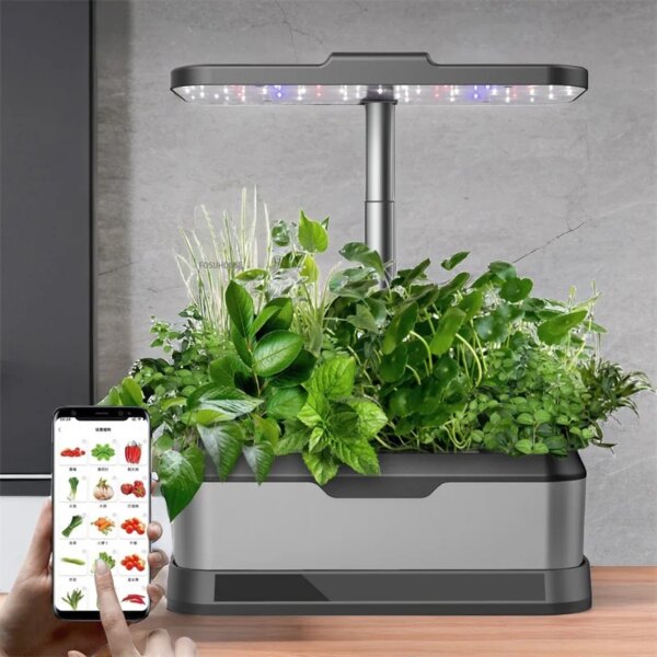 Smart Farm Hydroponic System Home Hydroponic Planter Soilless Cultivation Equipment Indoor Flower Pot Vegetable Growing Artifact