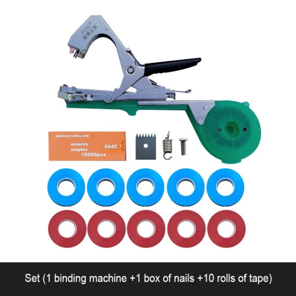 Stainless Steel Agricultural Branch Tying Machine Set for Tomato Cucumber Vegetables Grape Orchard Garden Vine Binding Device - Image 4