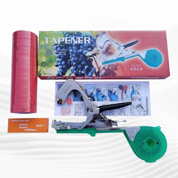 Stainless Steel Agricultural Branch Tying Machine Set for Tomato Cucumber Vegetables Grape Orchard Garden Vine Binding Device - Image 6