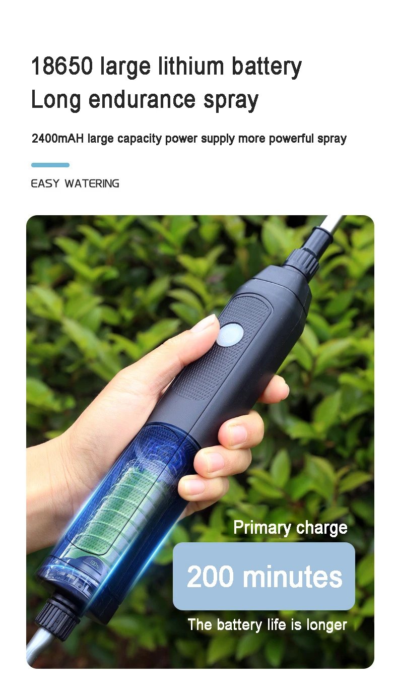 Portable Multi-purpose High Pressure Disinfection Spraying Machine Ultra Long Endurance Electric Sprayer for Farms Orchard 5L/8L
