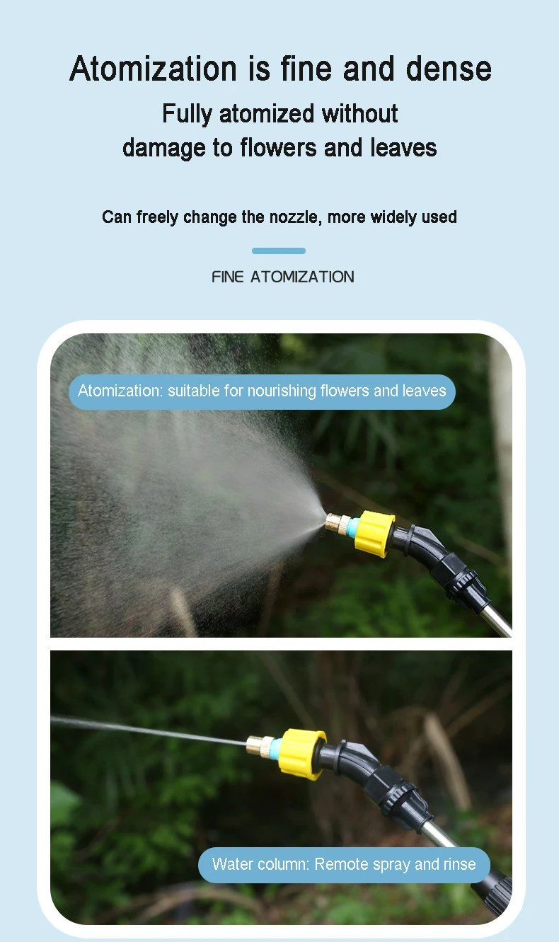 Portable Multi-purpose High Pressure Disinfection Spraying Machine Ultra Long Endurance Electric Sprayer for Farms Orchard 5L/8L