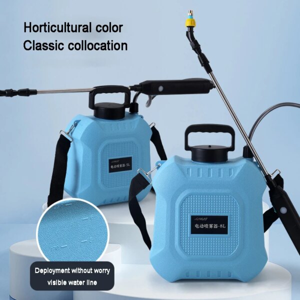 Portable Multi-purpose High Pressure Disinfection Spraying Machine Ultra Long Endurance Electric Sprayer for Farms Orchard 5L/8L