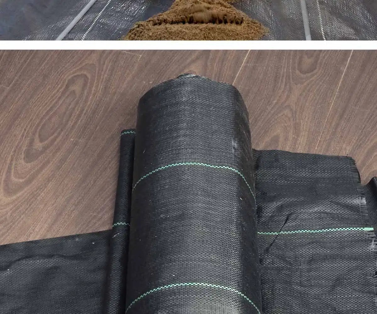 Agricultural Anti Grass Cloth PP Garden Weed Barrier Fabric Permeable Anti-Weed Ground Covers Geotextile Greenhouse Weeding Mat