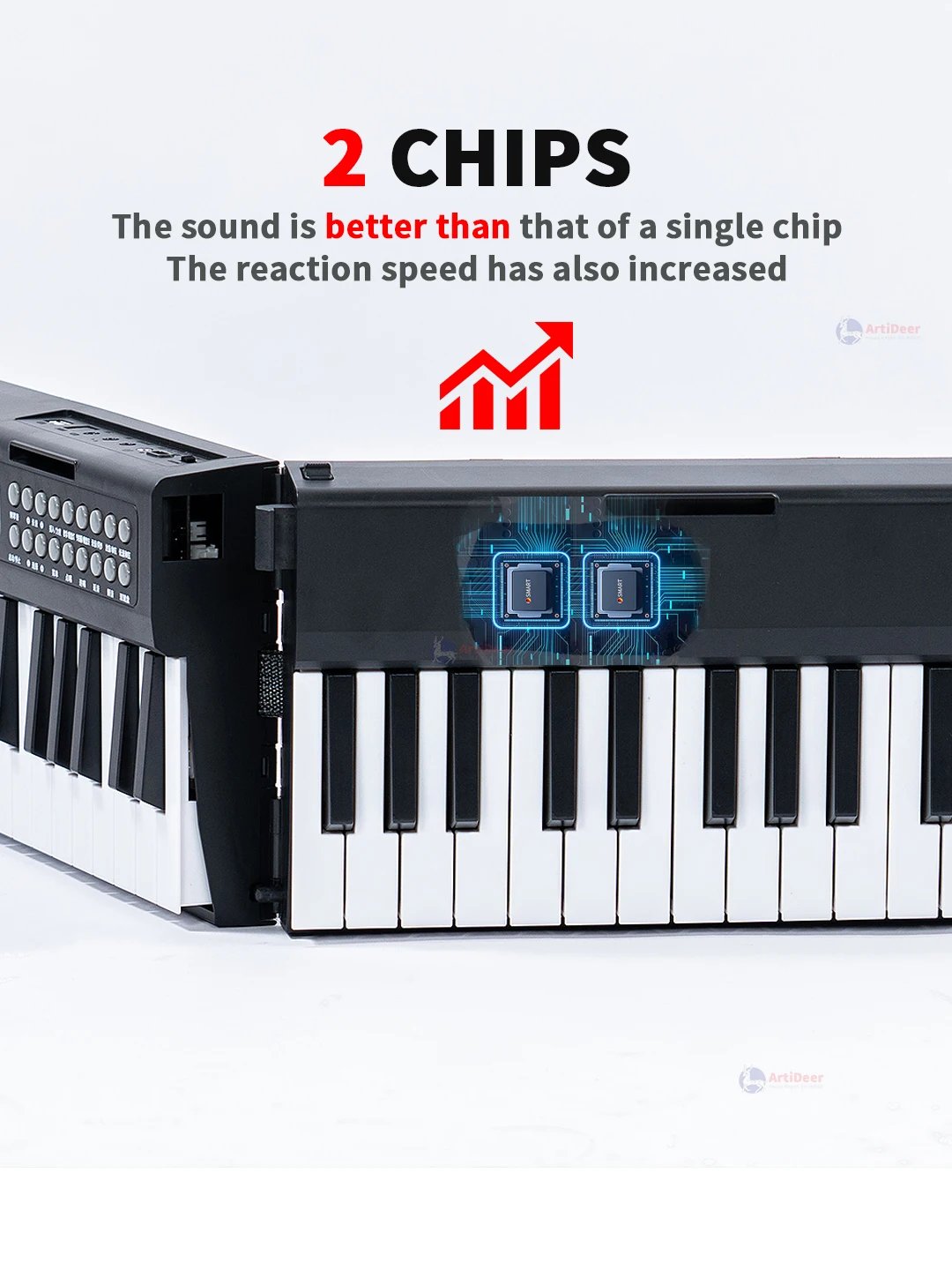 New Folding Piano 88 Keys Midi Musical Keyboard Professional Children's Music Instruments Adult Electronic Portable Synthesizer