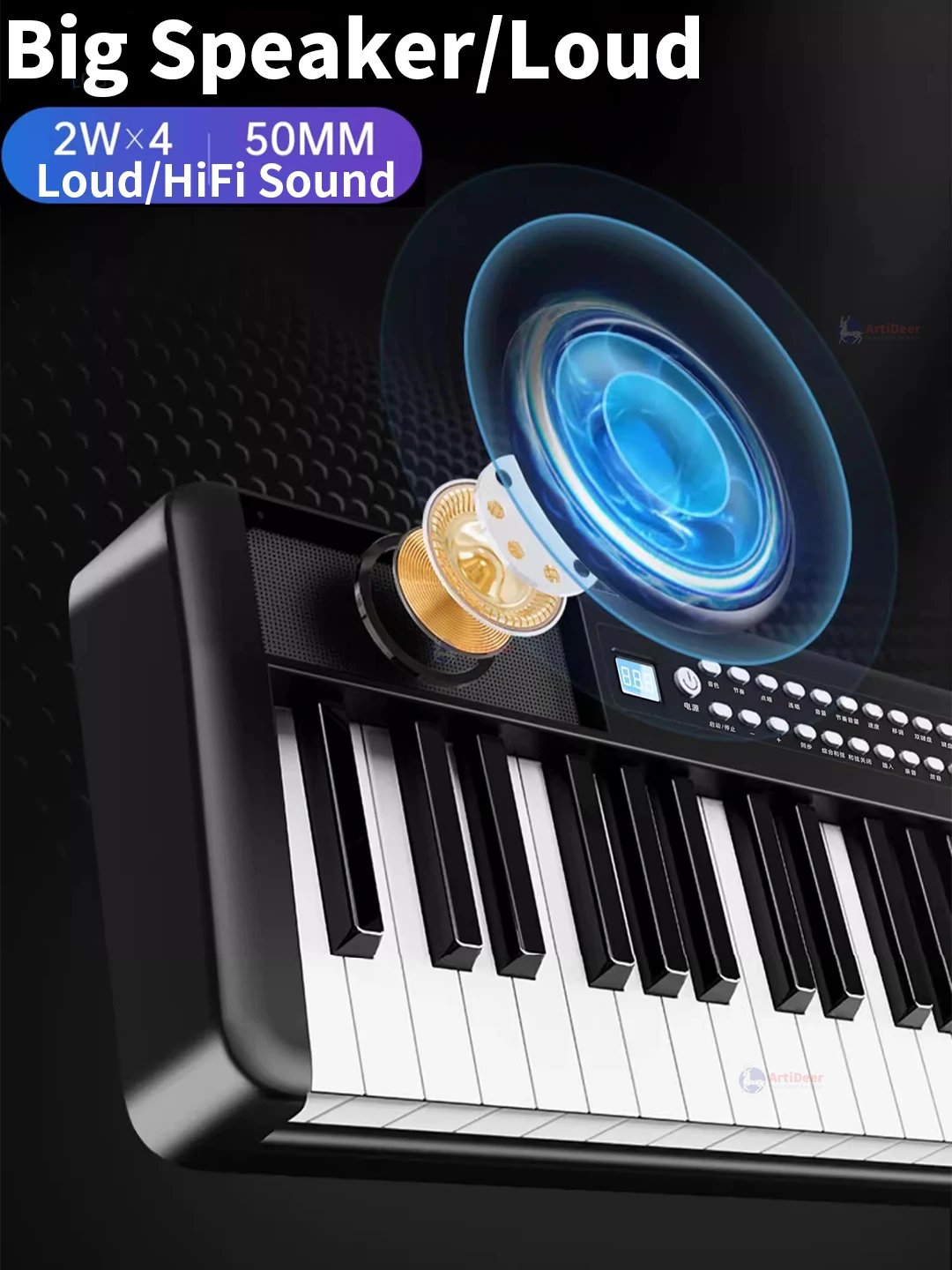 New Folding Piano 88 Keys Midi Musical Keyboard Professional Children's Music Instruments Adult Electronic Portable Synthesizer