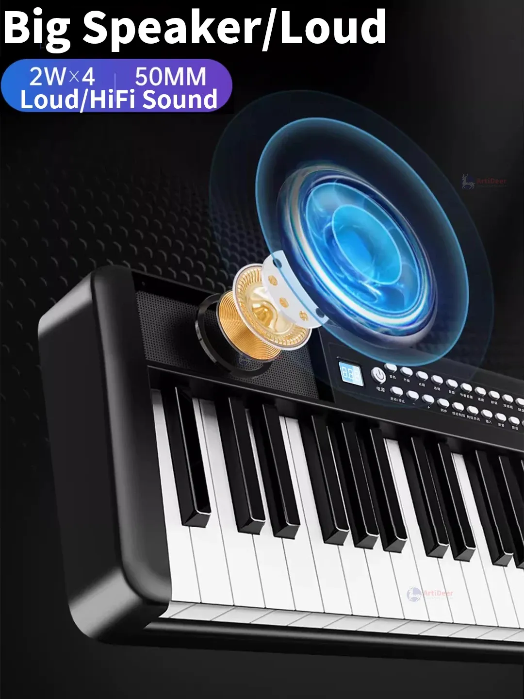 New Folding Piano 88 Keys Midi Musical Keyboard Professional Children's Music Instruments Adult Electronic Portable Synthesizer