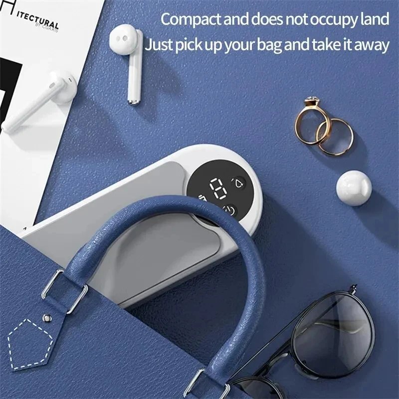 XIAOMI MIJIA Ultrasonic Cleaner Portable Household Cleaning Machine Jewelry Cleaner Machine Ring Eye Glasse Makeup Brush 450ml