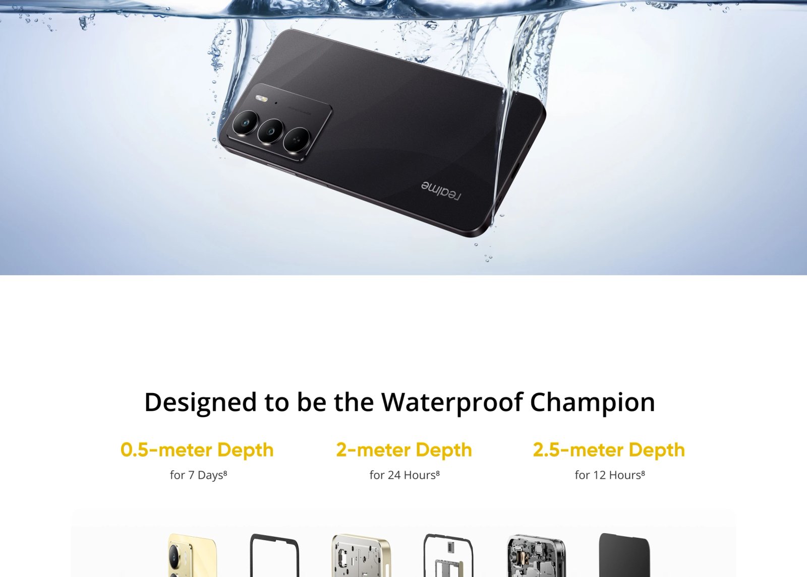 [World Premiere] realme C75 Smartphone Helio G92 Max Chipset 5828mAh Battery 45W Charge 6.72'' 90Hz Display 50MP Camera NFC IP69
