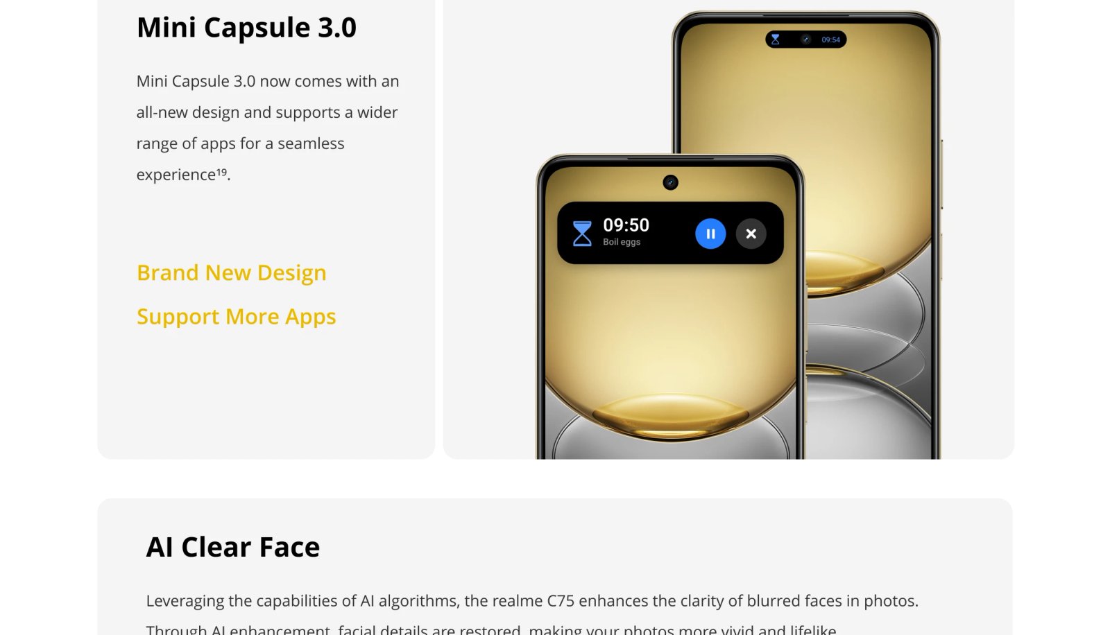 [World Premiere] realme C75 Smartphone Helio G92 Max Chipset 5828mAh Battery 45W Charge 6.72'' 90Hz Display 50MP Camera NFC IP69