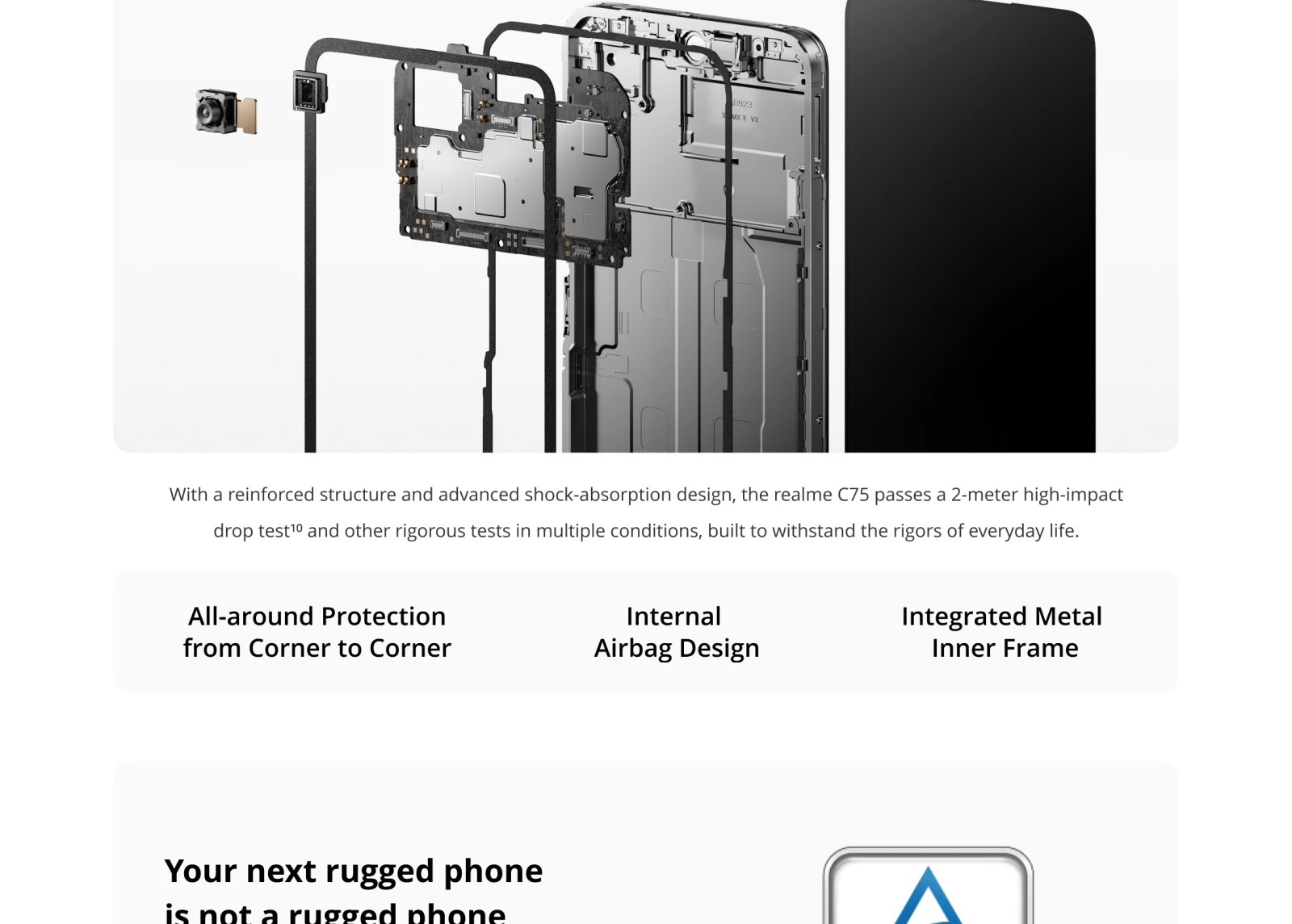 [World Premiere] realme C75 Smartphone Helio G92 Max Chipset 5828mAh Battery 45W Charge 6.72'' 90Hz Display 50MP Camera NFC IP69