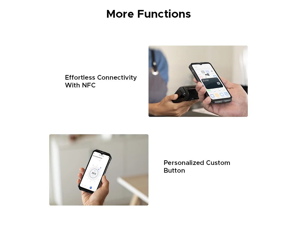 World Premiere DOOGEE S118 Pro 5G Rugged Phone 6.6'' FHD 120Hz 8GB RAM 512GB ROM 10800mAh Battery Android 14 Cell Phone With NFC
