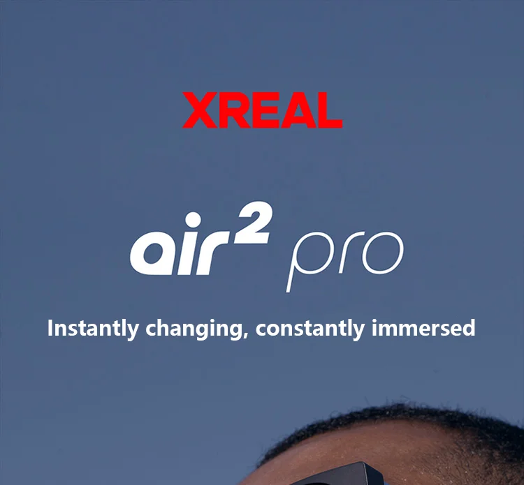 XREAL Nreal Air 2 Pro Smart AR Glasses HD 130 Inch Large Screen 1080p View Portable Private Cinema NOT VR Glasses