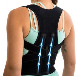 New Upper Back Posture Corrector Posture Clavicle Support Corrector Back Straight Shoulders Brace Strap Correctpor