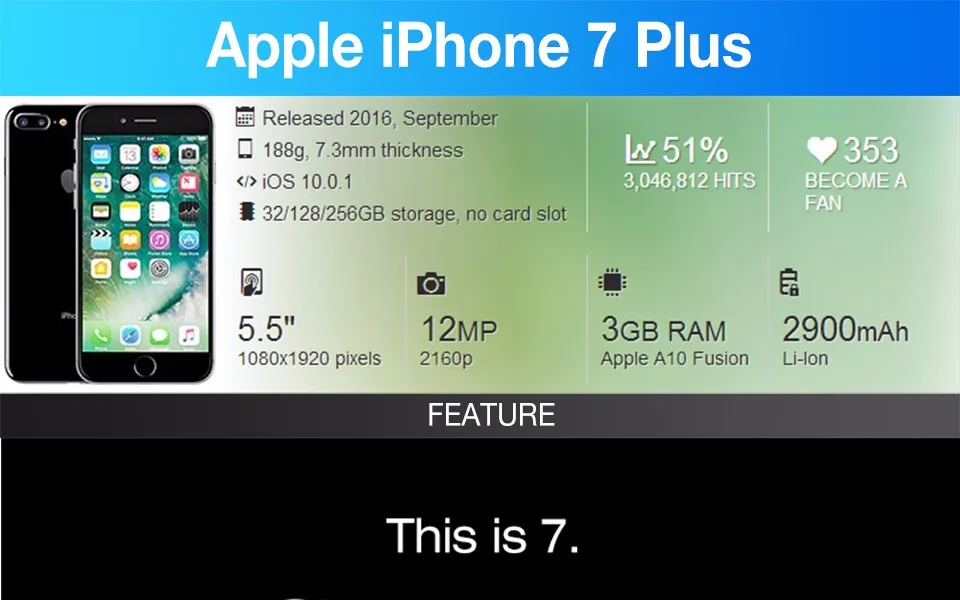 Apple iPhone 7 / 7Plus 32GB 128GB 256GB ROM 4.7'/5.5' IPS LCD 12MP 4G LTE Quad Core IOS NFC Original Unlocked Mobile Phone Apple iPhone 7 / 7Plus 32GB 128GB 256GB ROM 4.7'/5.5' IPS LCD 12MP 4G LTE Quad Core IOS NFC Original Unlocked Mobile Phone