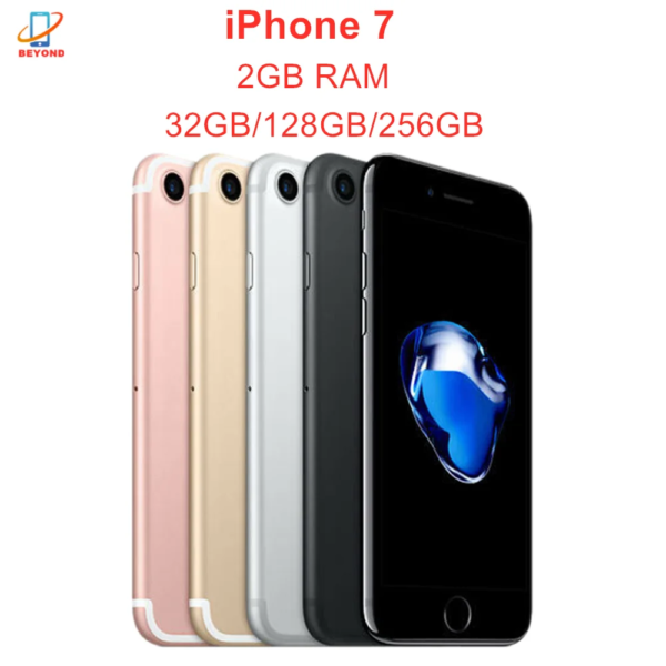 Apple iPhone 7 / 7Plus 32GB 128GB 256GB ROM 4.7'/5.5' IPS LCD 12MP 4G LTE Quad Core IOS NFC Original Unlocked Mobile Phone - Image 2