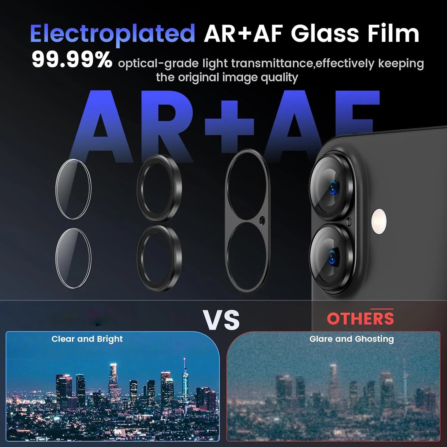 Metal Tempered Glass Cover Camera Screen Protector Case For iPhone 16 Pro Max 15 Plus 14 13 Mini Protection Phone Accessories