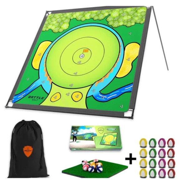 Golf Target Cloth Hitting Net Driving Range Golf Hitting Cage Aiming Exercise for Yard Practice Indoor - Image 6