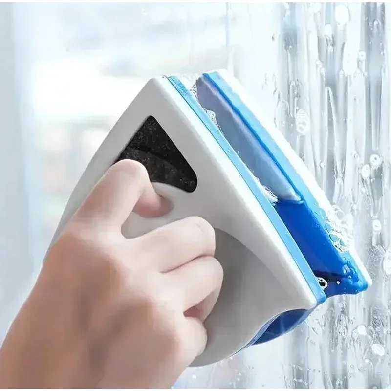 New Magnetic Window Cleaner Brush for Home and High-Rise Window Cleaning Double Sided Glass Cleaning Tool with Strong Magnet