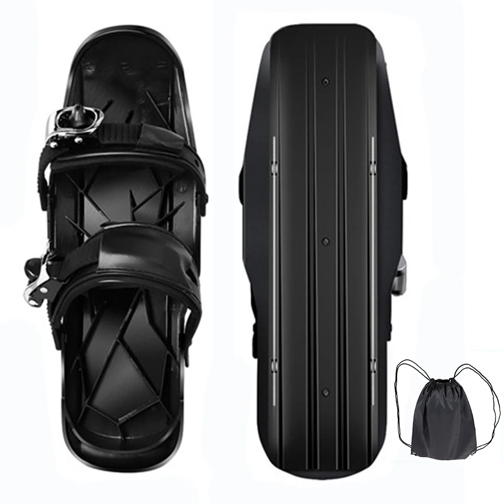 Mini Short Ski Skates Short Mini Skating Ski Shoes Portable Short Shoe Snowblades for Winter Outdoor Sports Mini Short Ski Skates Short Mini Skating Ski Shoes Portable Short Shoe Snowblades for Winter Outdoor Sports