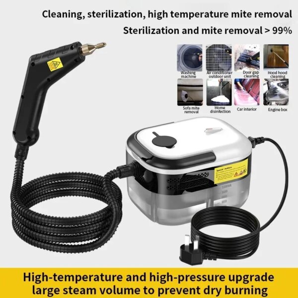 Steam Cleaner Temperature Sterilization Air Conditioning Kitchen Hood Home/Car Steaming Cleaner 110V US Plug /220V EU Plug - Image 3