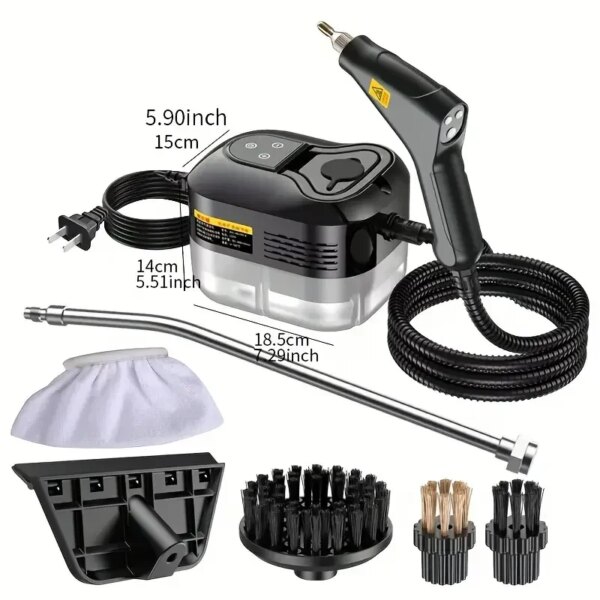 2500W Handheld Steam Cleaner High Temperature Pressurized Steam Cleaning Machine Set for Kitchen Furniture Bathroom Car SteamMop - Image 6