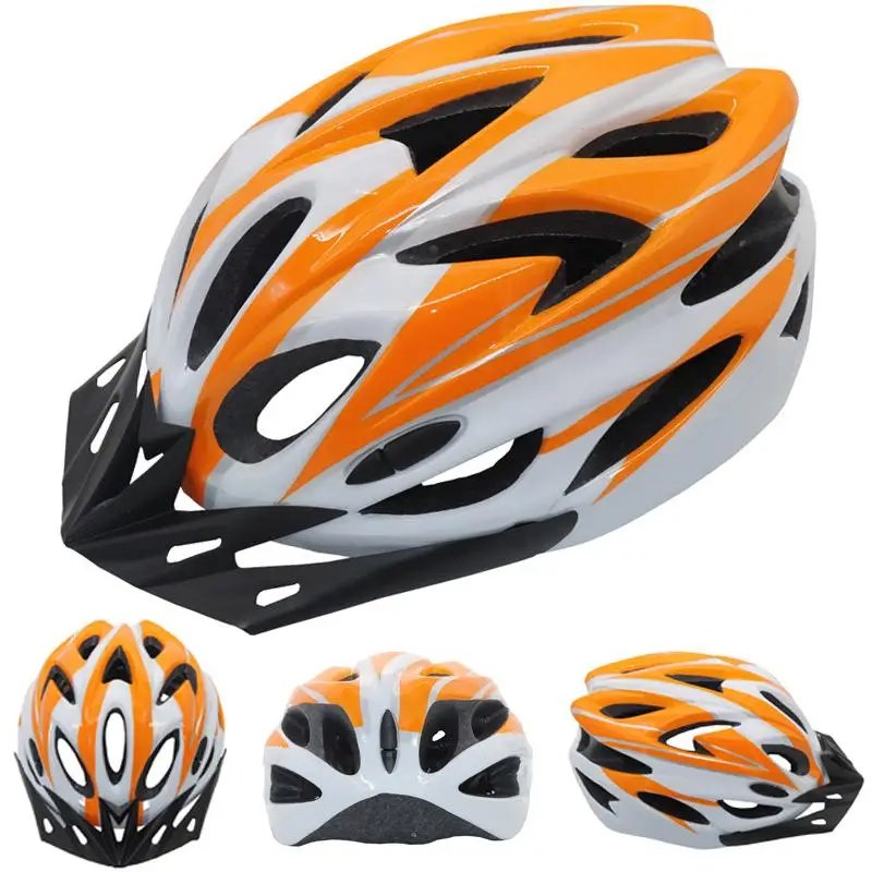 Unisex Adult Bicycle Helmet Road Mountain Bike Helmets Adjustable Ultralight bike safety helmet EPS Material Cycling Equipment