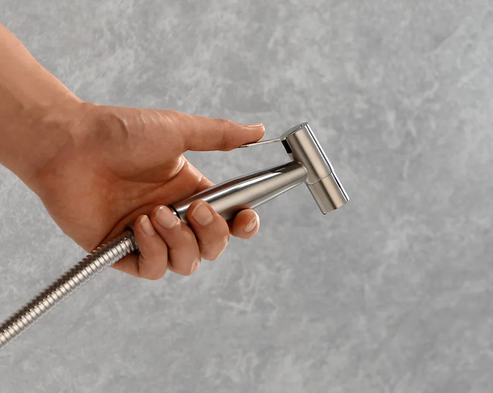Handheld bidet sprayer set for toilet Stainless Steel Hand Bidet faucet for Bathroom hand sprayer shower head self cleaning Handheld bidet sprayer set for toilet Stainless Steel Hand Bidet faucet for Bathroom hand sprayer shower head self cleaning
