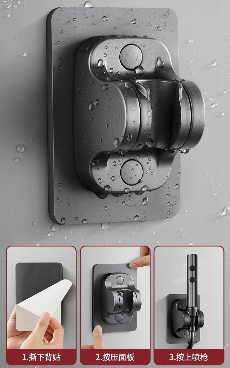 Handheld Toilet Bidet Faucet Rain Sprayer Stainless Steel Dual Button Bidet Sprayer Set Handheld Sprayer Shower Self-Cleaning