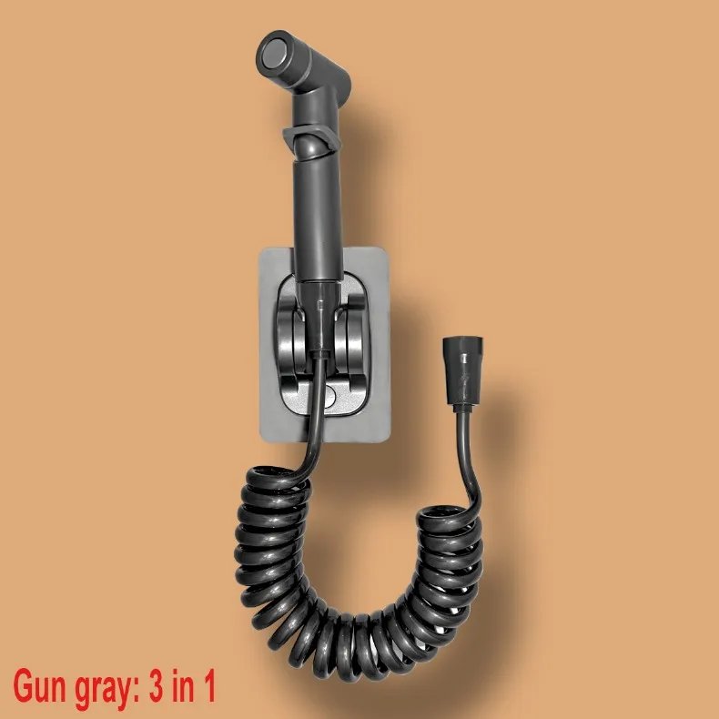 Bidet toilet sprayer set spray water bathroom handheld bidet sprayer toilet shower double outlet angle valve toilet accessories