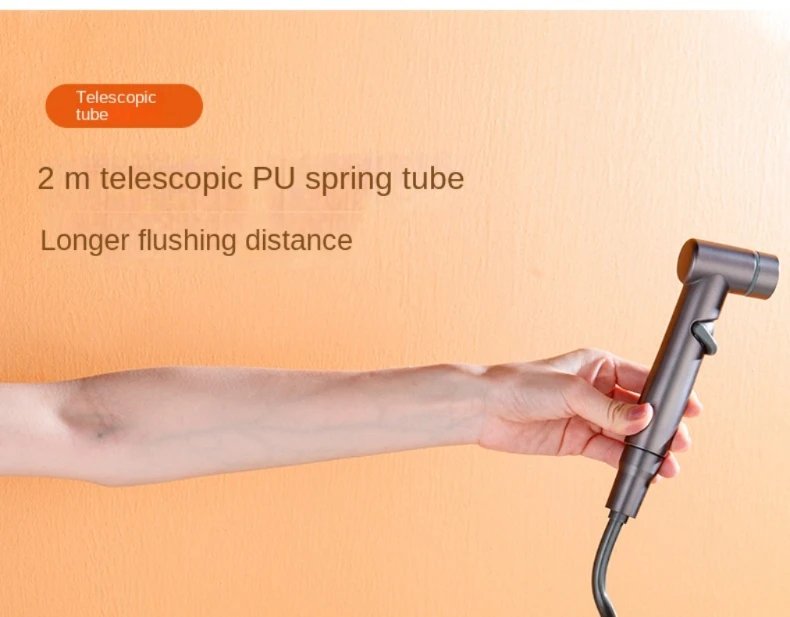Bidet toilet sprayer set spray water bathroom handheld bidet sprayer toilet shower double outlet angle valve toilet accessories