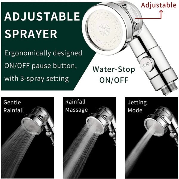 New Faucet extender external shower head bathroom faucet adapter attachment washbasin faucet external shower head set - Image 2