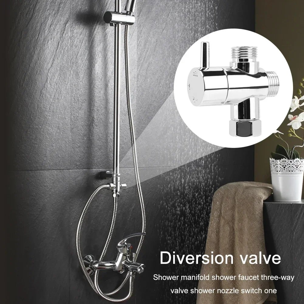 Brass 3-Way Diverter Valve G1/2